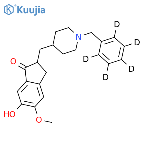 6-O-Desmethyl Donepezil-d5 structure