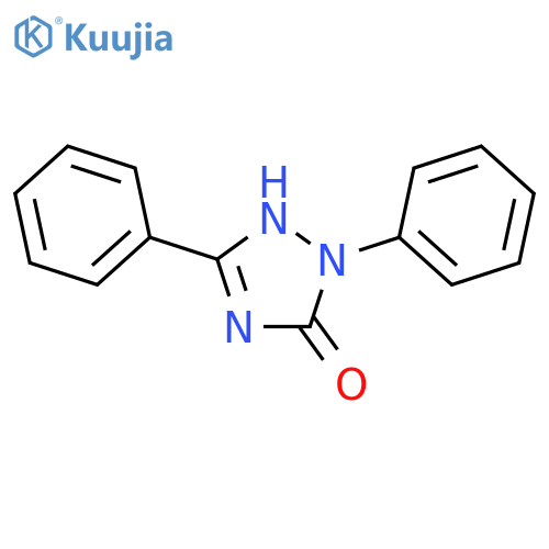 3H-1,2,4-Triazol-3-one,2,4-dihydro-2,5-diphenyl- structure