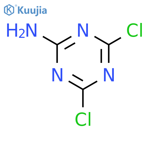 2-Amino-4,6-dichloro-S-triazine structure