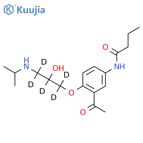 Acebutolol-d5 structure