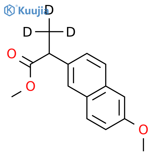rac Naproxen-d3 Methyl Ester structure