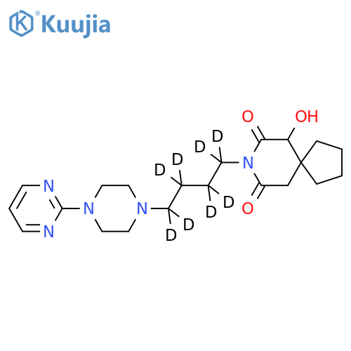 6-Hydroxy Buspirone-d8 structure