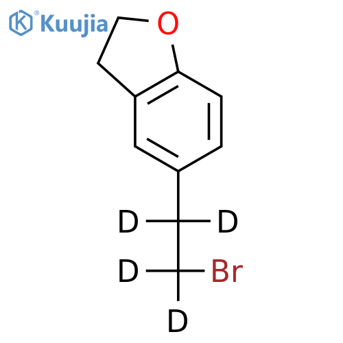 5-(2-Bromoethyl-d4)-2,3-dihydrobenzofuran structure