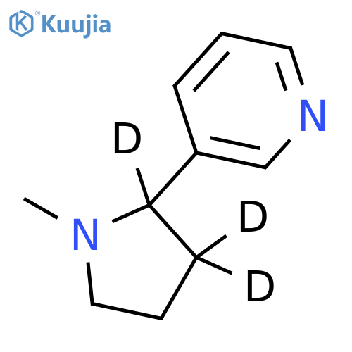 rac-Nicotine-2?,3?,3?-d3 structure