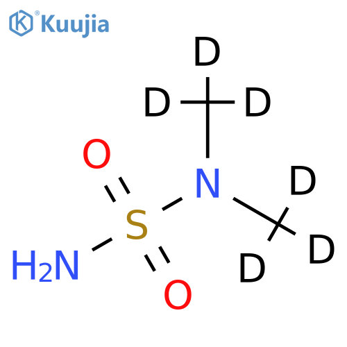 N,N-Dimethylsulfamide-d6 structure