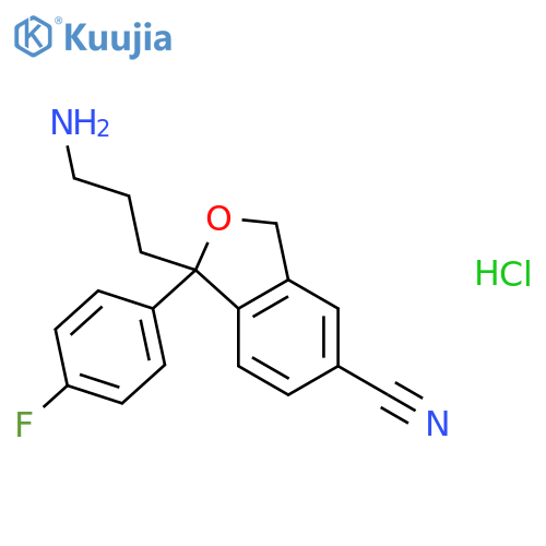 rac Didemethyl Citalopram Hydrochloride structure