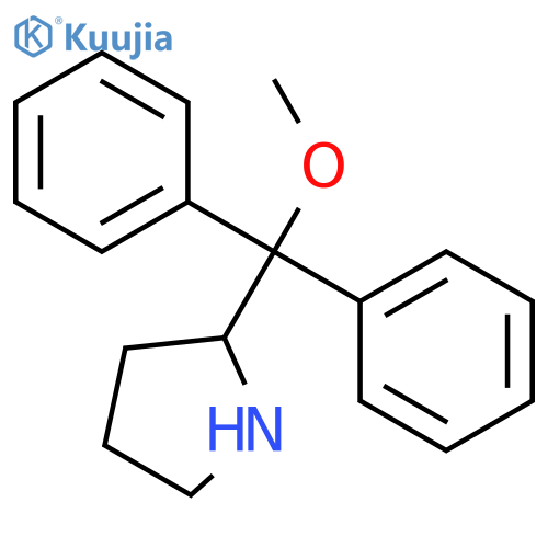(2S)-2-(Methoxydiphenylmethyl)pyrrolidine structure