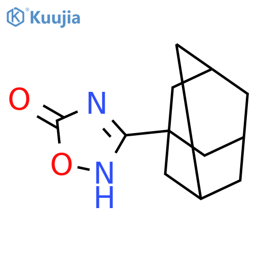 1,2,4-Oxadiazol-5(2H)-one, 3-tricyclo[3.3.1.13,7]dec-1-yl- structure