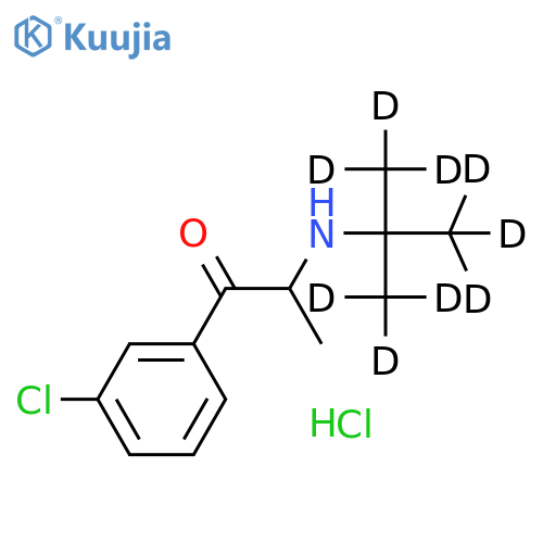Bupropion-d9 Hydrochloride structure