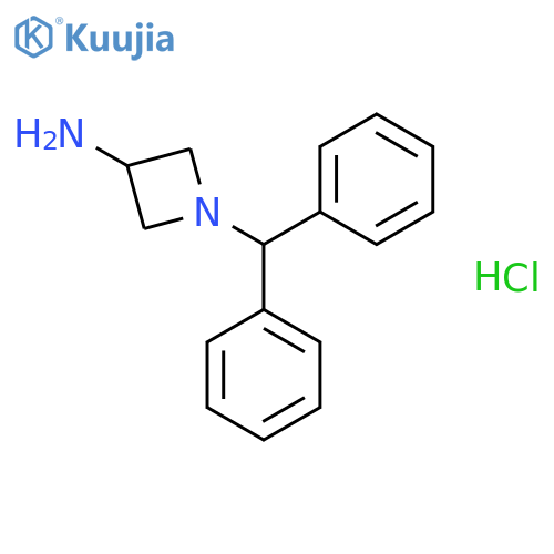 1-Benzhydrylazetidin-3-amine hydrochloride structure
