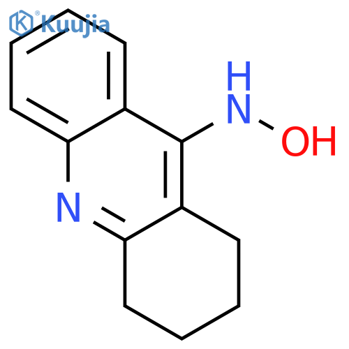 9-Acridinamine,1,2,3,4-tetrahydro-N-hydroxy- structure