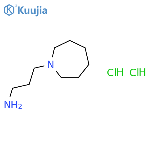 3-(azepan-1-yl)propan-1-amine dihydrochloride structure