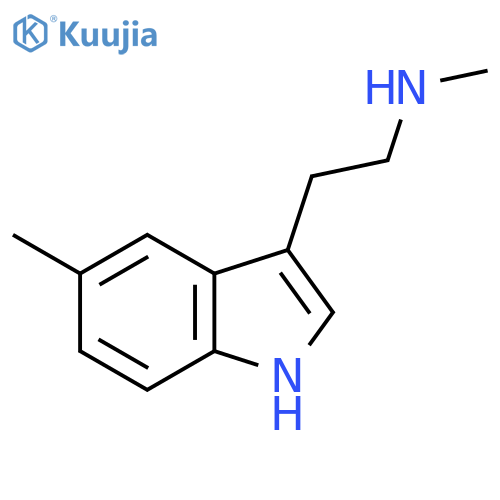 N,5-Dimethyl-1H-indole-3-ethanamine structure