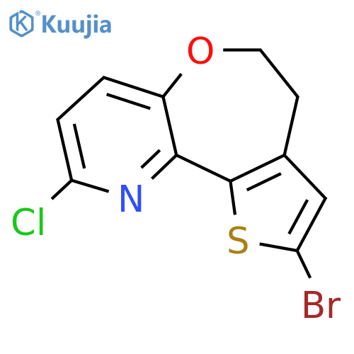 4-Bromo-13-chloro-9-oxa-3-thia-14-azatricyclo[8.4.0.02,6]tetradeca-1(10),2(6),4,11,13-pentaene structure