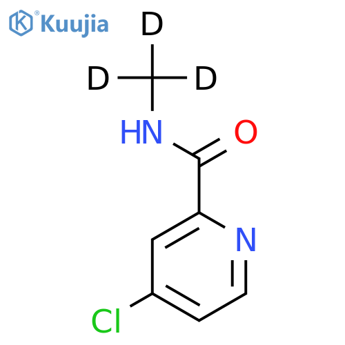 4-Chloro-N-(methyl-d3)pyridine-2-carboxamide structure