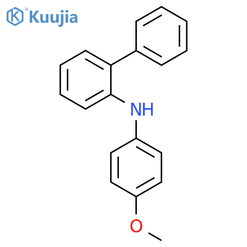 [1,1'-Biphenyl]-2-amine, N-(4-methoxyphenyl)- structure
