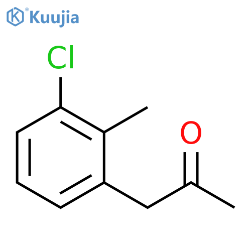 1-(3-Chloro-2-methylphenyl)propan-1-one structure