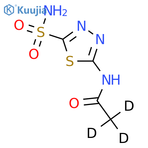 Acetazolamide-d structure