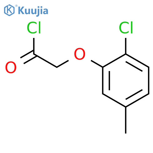 (2-chloro-5-methylphenoxy)acetyl chloride structure