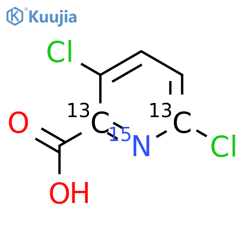 Clopyralid-13C2,15N structure