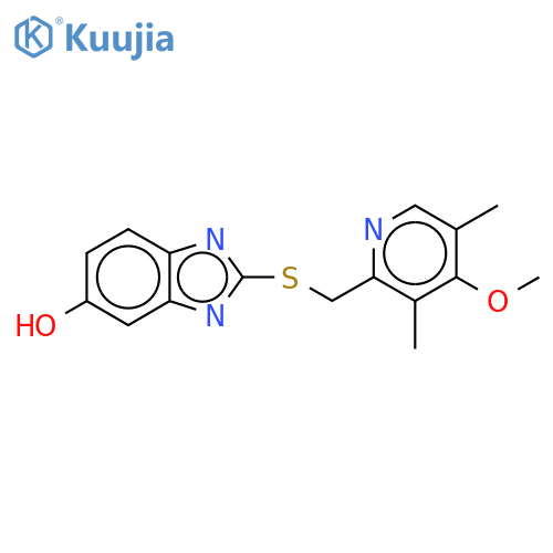 5-O-Desmethyl Omeprazole-d3 Sulfide structure