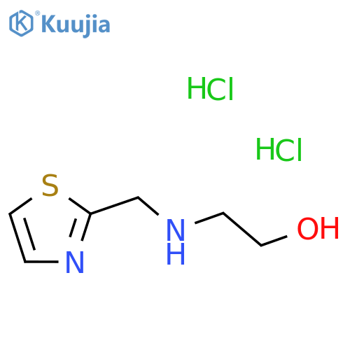 2-(1,3-Thiazol-2-ylmethyl)aminoethanol Dihydrochloride structure
