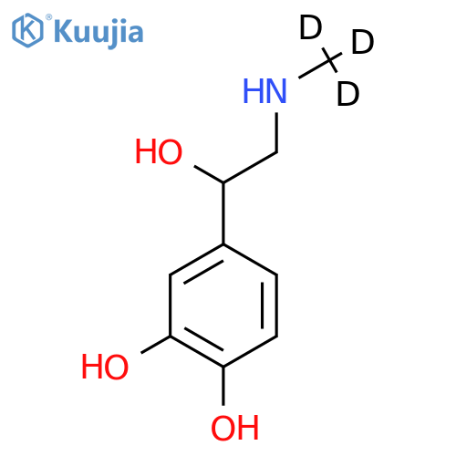 rac Epinephrine-d3 structure