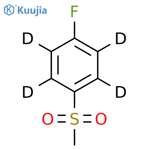 4-Fluorophenyl Methyl Sulfone-d4 structure