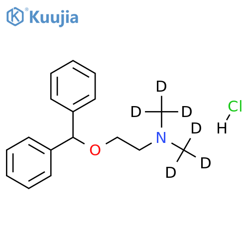 Diphenhydramine-d structure