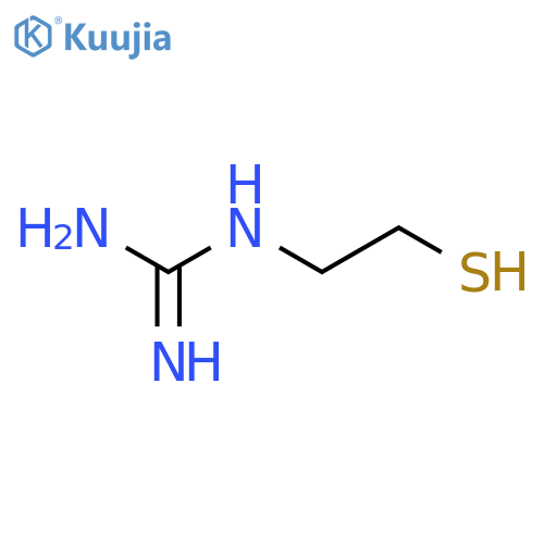 Guanidine,N-(2-mercaptoethyl)- structure