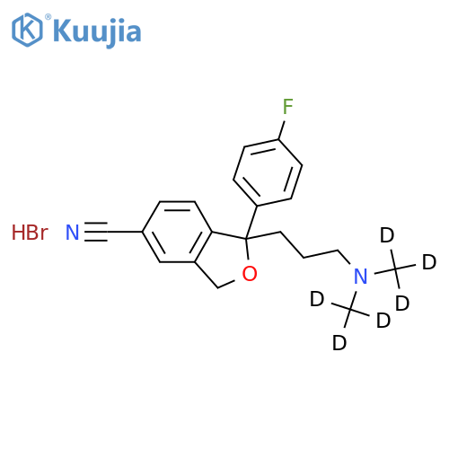Citalopram-d6 structure