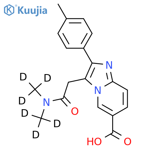 Zolpidem-d6 6-Carboxylic Acid structure