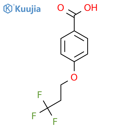 4-(3,3,3-Trifluoropropoxy)benzoic acid structure