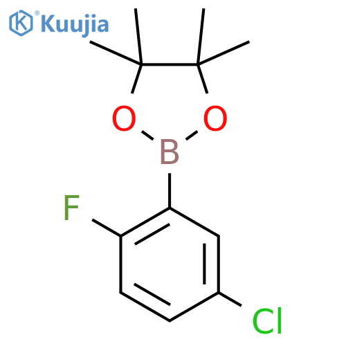 5-Chloro-2-fluorophenylboronic Acid, Pinacol Ester structure