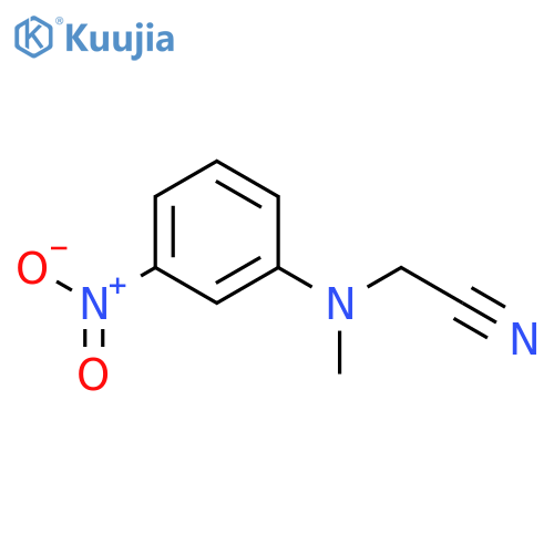 2-(Methyl(3-nitrophenyl)amino)acetonitrile structure