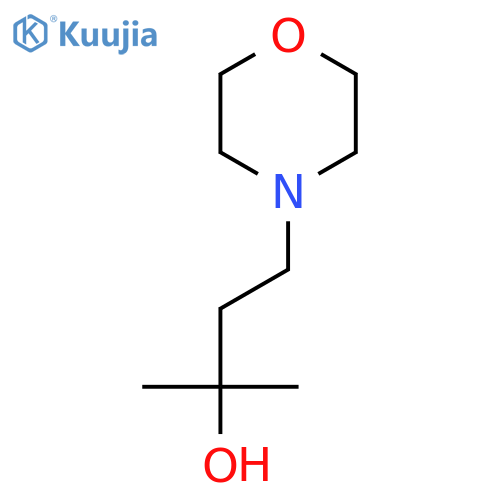 2-methyl-4-(morpholin-4-yl)butan-2-ol structure