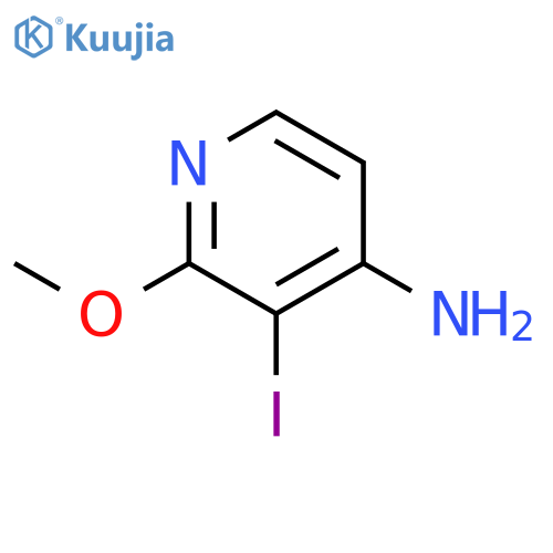 3-Iodo-2-methoxypyridin-4-amine structure