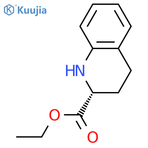 (R)-1,2,3,4-Tetrahydro-quinoline-2-carboxylic acid ethyl ester structure