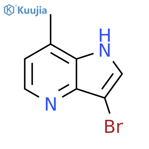 3-Bromo-7-methyl-4-azaindole structure