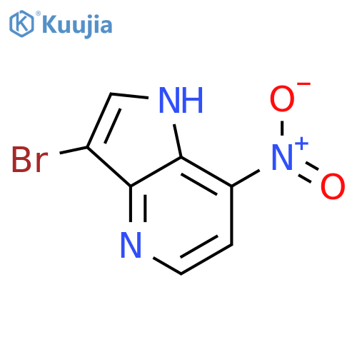 3-BroMo-7-nitro-4-azaindole structure