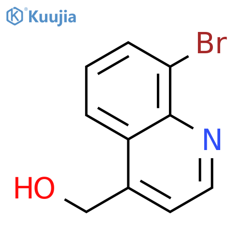 (8-Bromoquinolin-4-yl)methanol structure