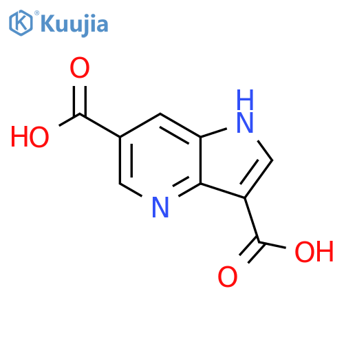 4-Azaindole-3,6-dicarboxylic Acid structure