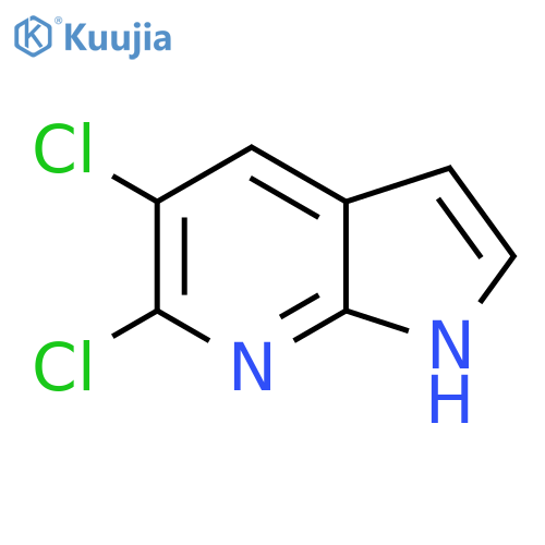5,6-Dichloro-1H-pyrrolo[2,3-b]pyridine structure