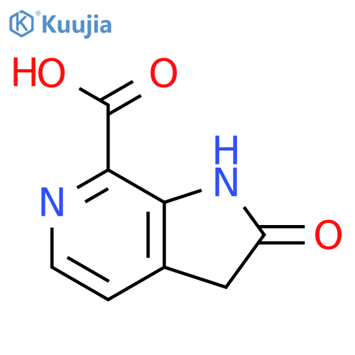 6-Aza-2-oxindole-7-carboxylic Acid structure