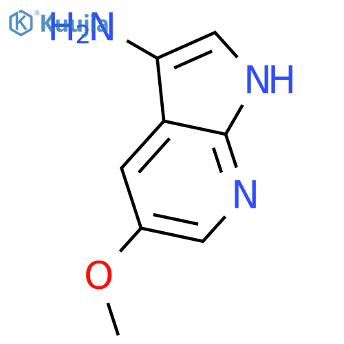 5-methoxy-1h-pyrrolo[2,3-b]pyridin-3-amine structure