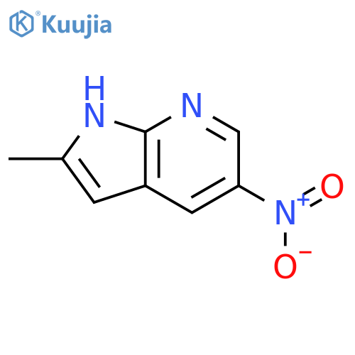 2-Methyl-5-nitro-1H-pyrrolo[2,3-B]pyridine structure