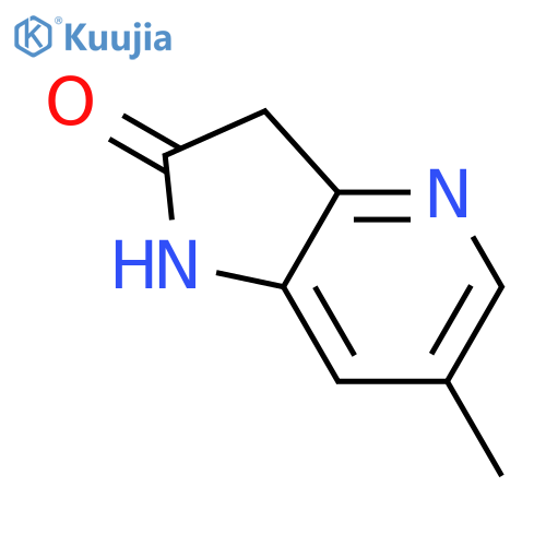 6-methyl-1H,2H,3H-pyrrolo[3,2-b]pyridin-2-one structure