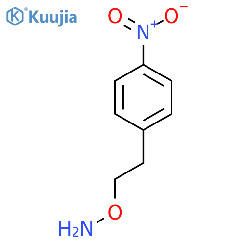 O-2-(4-nitrophenyl)ethylhydroxylamine structure