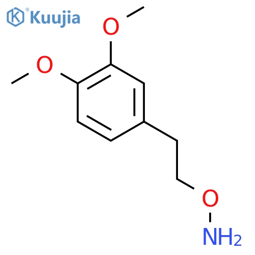 O-2-(3,4-dimethoxyphenyl)ethylhydroxylamine structure
