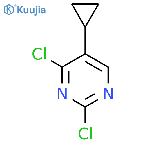 2,4-Dichloro-5-cyclopropylpyrimidine structure